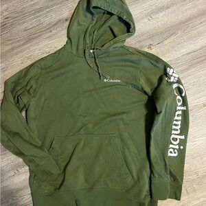Columbia Men's Olive Green Hoodie
